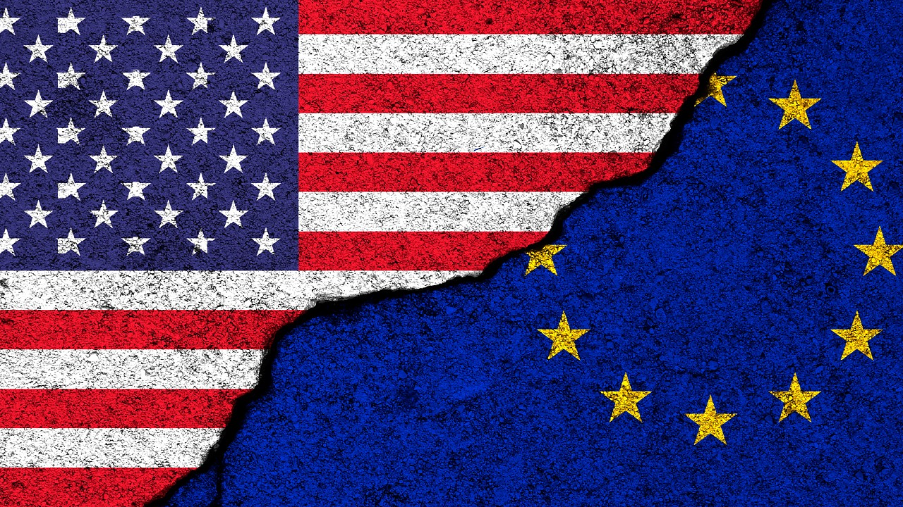 Изображение 1 для Евросоюз вводит ответные пошлины на товары из США