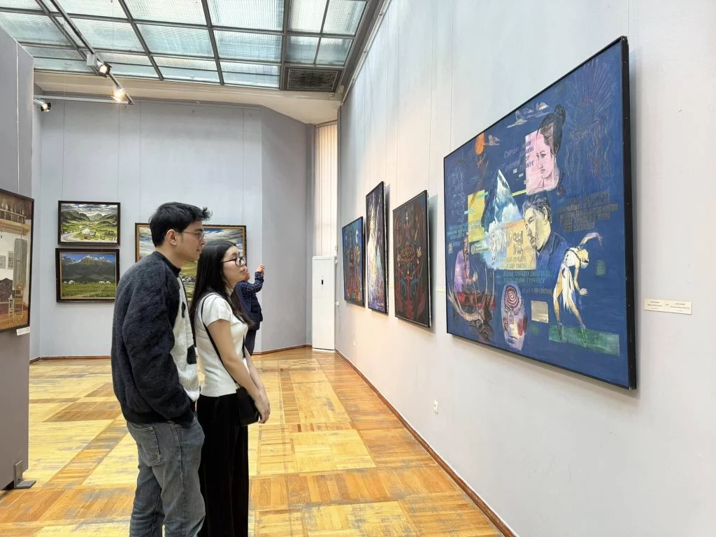 Изображение 6 для Кыргызские художники в Алматы: нарисуйте наши судьбы