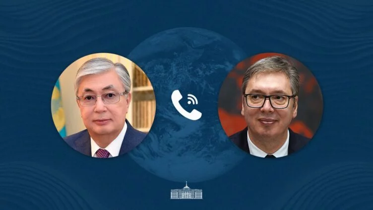 Изображение 1 для Состоялся телефонный разговор Главы государства с Президентом Сербии Александром Вучичем