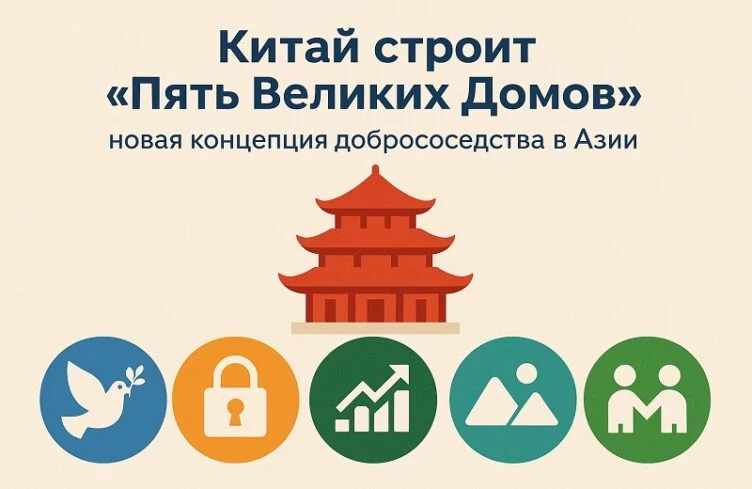 Изображение 1 для Китай строит "Пять Великих Домов": новая концепция добрососедства в Азии