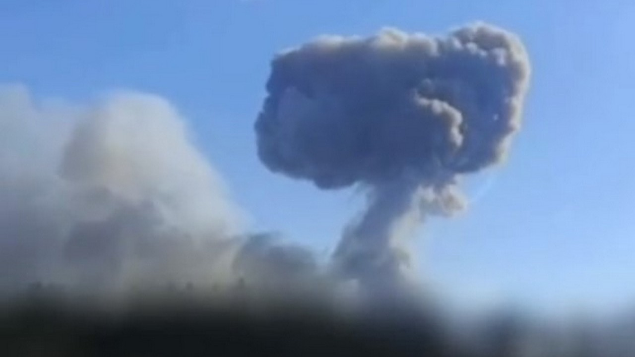 Изображение 1 для Склад с боеприпасами взорвался во Владимирской области России