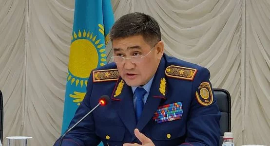 Изображение 1 для Должность начальника Департамента полиции Алматинской области покинул Серик Кудебаев