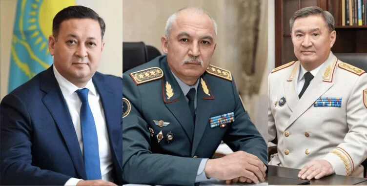 Изображение 1 для Токаев подписал указы о назначении трех министров: МИД, МО и МВД