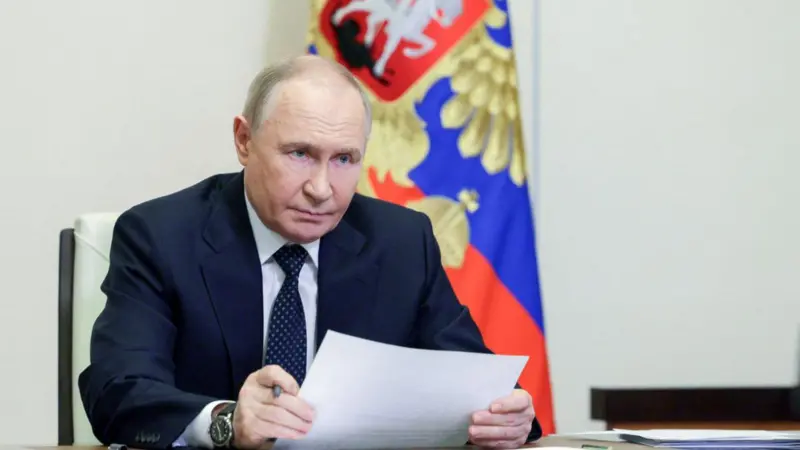 Изображение 1 для «О чем говорить?» Путин отверг возможность переговоров с Зеленским