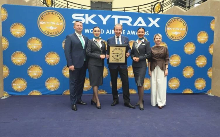 Air Astana вновь признана лучшей авиакомпанией региона на World Airline Awards 2025 - изображение 1