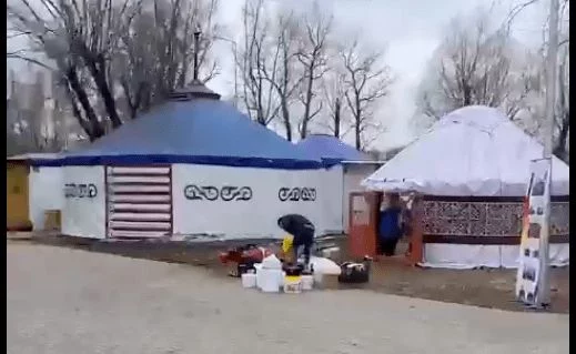 Казахская диаспора в Омске открыла юрты для мобилизованных на войну с Украиной - изображение 1
