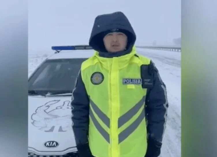 В Туркестанской области полиция усилила работу из-за неблагоприятных погодных условий - изображение 1