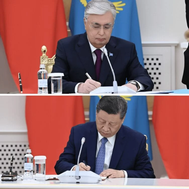 Какие документы были подписаны по итогам переговоров Токаева и Си Цзиньпина - изображение 1