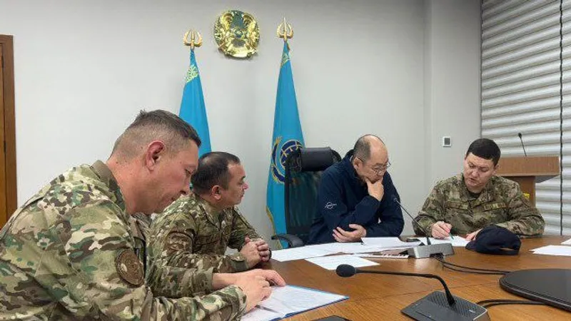 Изображение 1 для Оперативный штаб создали после землетрясения на юге Казахстана