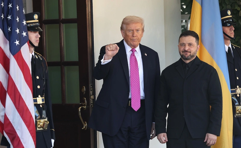 Изображение 1 для В США прошла встреча Трампа и Зеленского: обсуждали ракеты Tomahawk и пути завершения войны