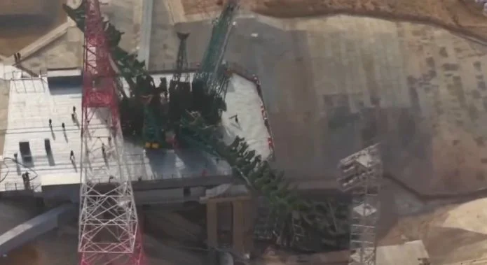 На Байконуре после запуска «Союза» повреждена стартовая площадка - изображение 1