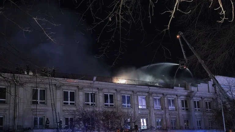 Пожар в здании на Толе би не повлиял на работу Ordabasy Group - изображение 1