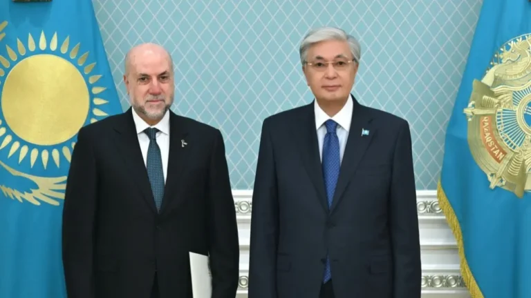 Токаев принял верховного судью Палестины - изображение 1