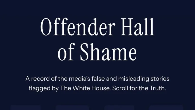В Белом доме появилась «доска позора» для СМИ - изображение 1