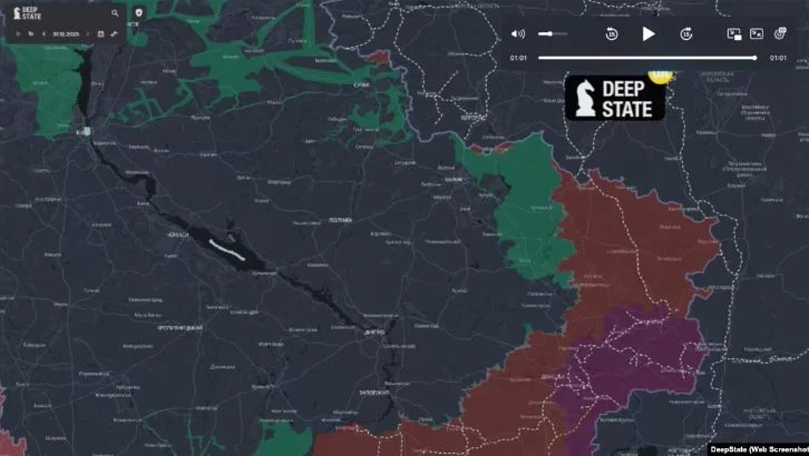 В 2025 году Россия захватила 0,72% территории Украины - изображение 1