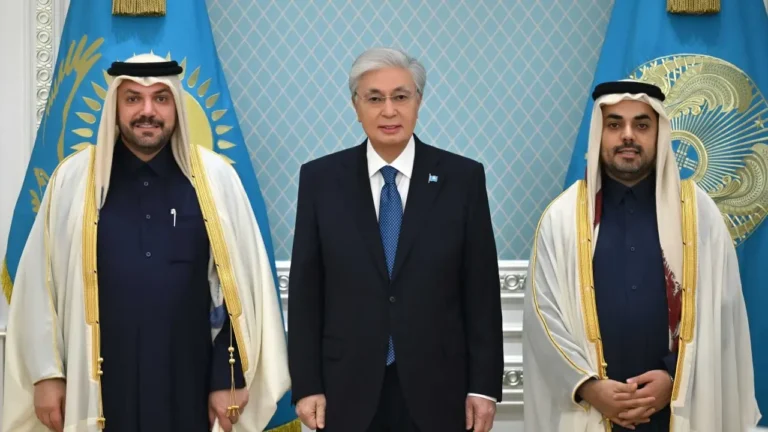 Токаев встретился с катарскими инвесторами - изображение 1