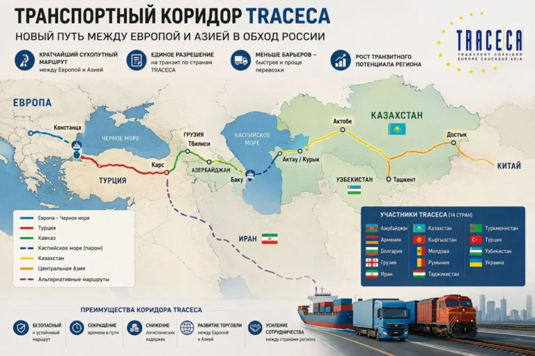 Казахстан возглавил коридор Европа — Азия в обход России - изображение 1