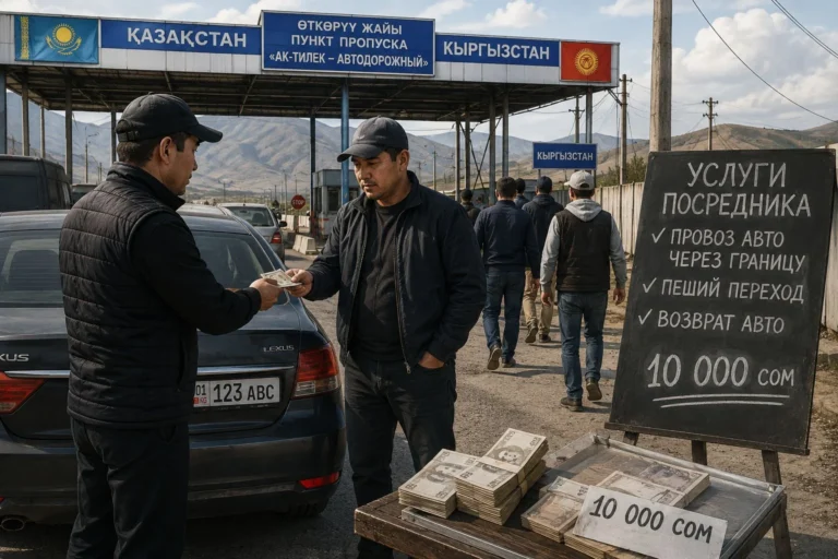 Теневой рынок авто на границе Казахстана и Кыргызстана - изображение 1