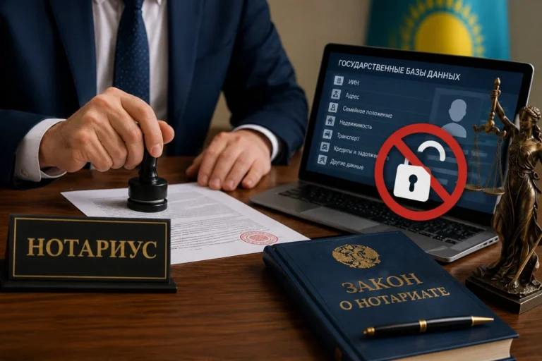 Нотариусам ограничат доступ к персональным данным граждан в Казахстане - изображение 1