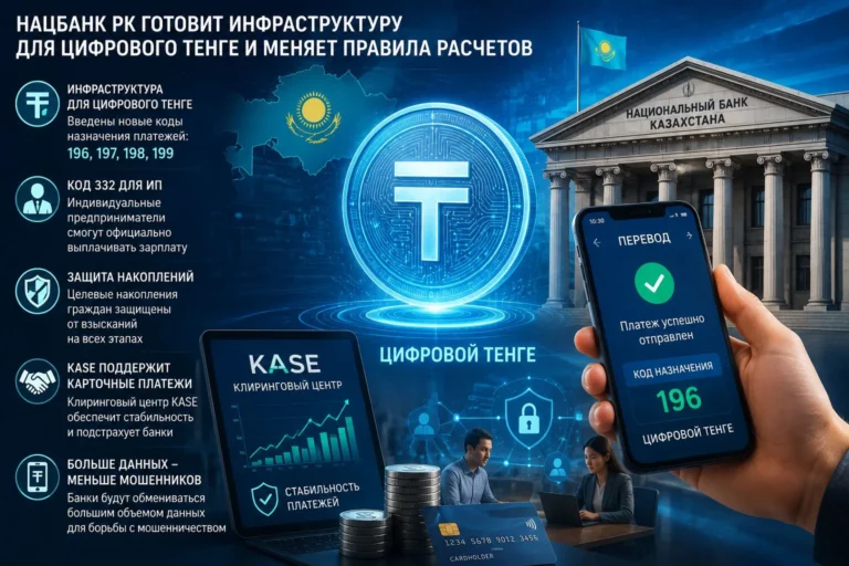 Нацбанк РК готовит инфраструктуру для цифрового тенге и меняет правила расчетов для банков и ИП - изображение 1