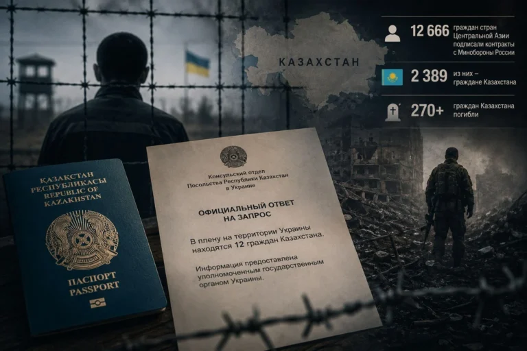 Казахстанцы в плену в Украине: 12 наёмников - изображение 1