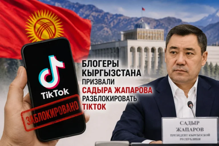 Блогеры Кыргызстана призвали Садыра Жапарова разблокировать TikTok - изображение 1