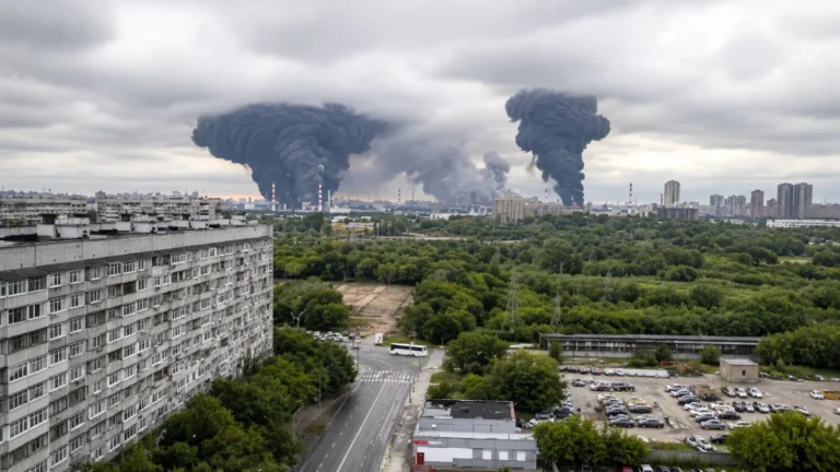 Российская столица подверглась крупнейшей атаке беспилотников - изображение 1
