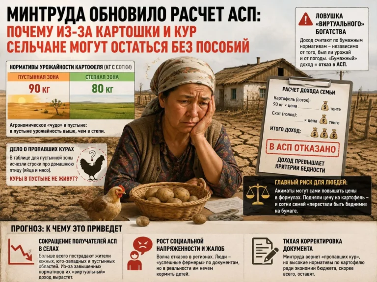 Минтруда обновило расчет АСП: почему из-за картошки и кур сельчане могут остаться без пособий - изображение 1
