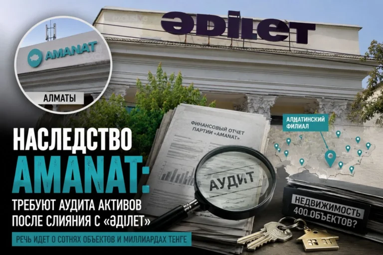 В Казахстане потребовали проверить имущество бывшей партии AMANAT после объединения с «Әділет» - изображение 1
