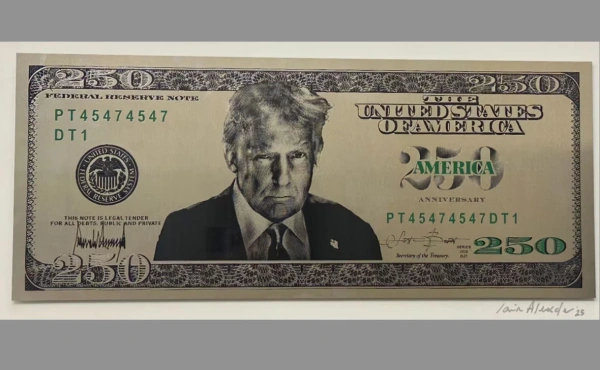 Банкнота $250 с Трампом стала поводом для расследования - изображение 1