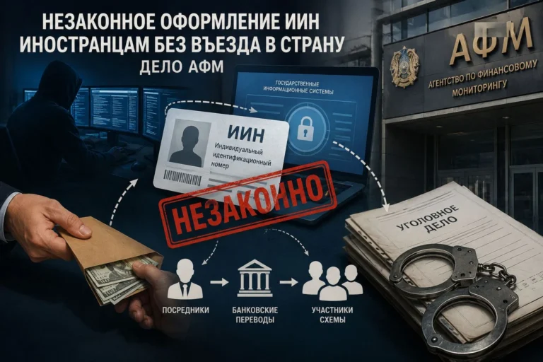 Иностранцам оформляли ИИН без въезда в страну — дело АФМ - изображение 1