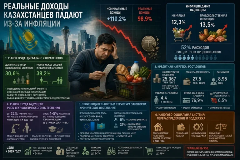 Комплексный план до 2029 года: вырастут ли доходы казахстанцев? - изображение 1