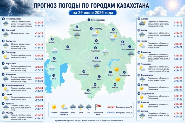 Контрастная погода 29 июня: кого ждёт жара, а кого — град - изображение 1