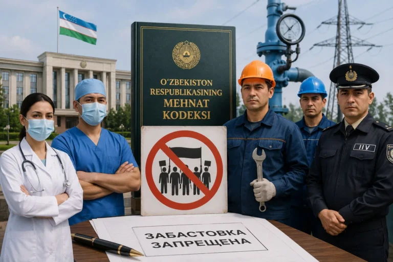 Врачам, коммунальщикам запретили протестовать в Узбекистане - изображение 1