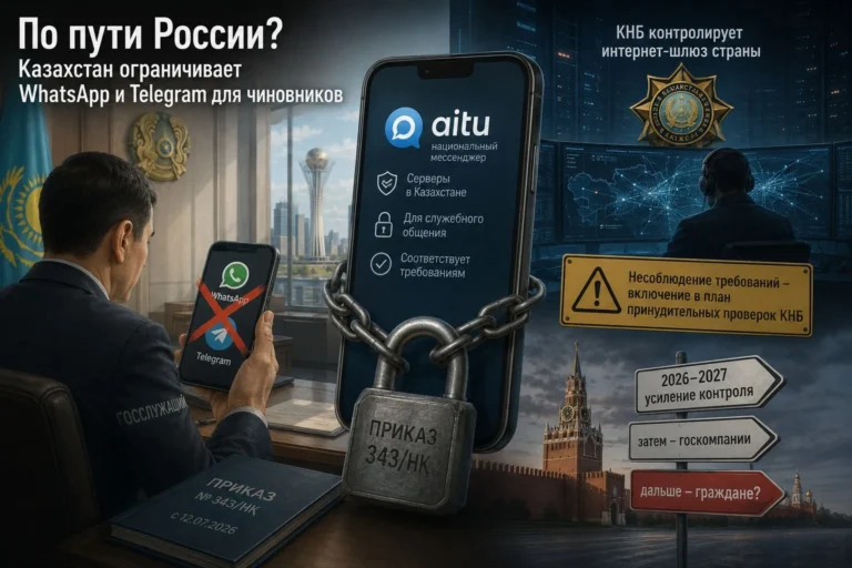 По пути России? Казахстан ограничивает WhatsApp и Telegram для чиновников - изображение 1