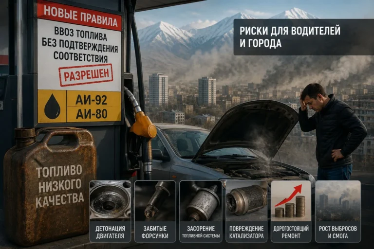 В Кыргызстан может хлынуть бензин сомнительного качества - изображение 1