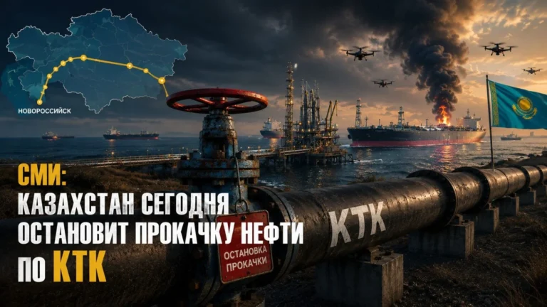 СМИ: Казахстан сегодня остановит прокачку нефти по КТК - изображение 1