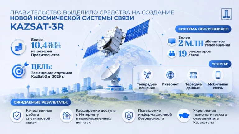 Казахстан заменит спутник до окончания срока службы KazSat-3 - изображение 1