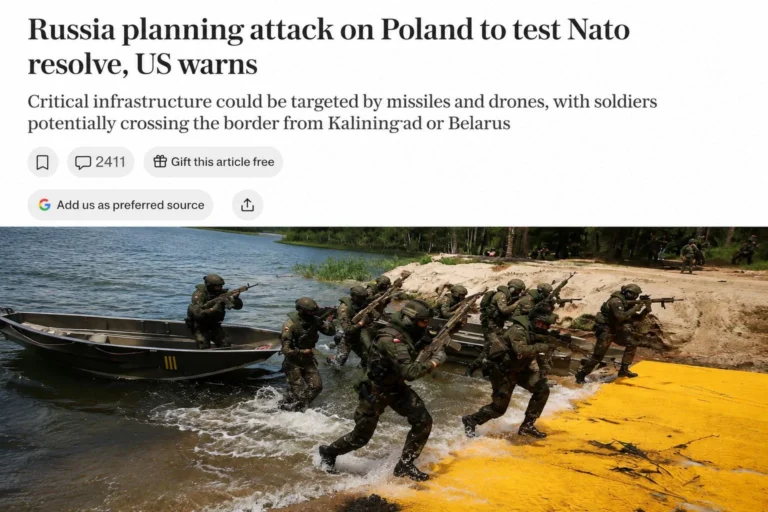 Польша готовится к возможной гибридной атаке России — The Telegraph - изображение 1