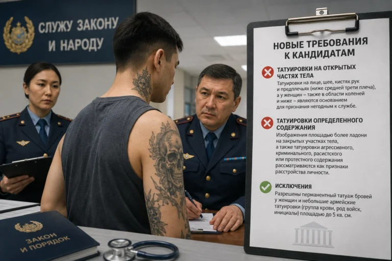 От МВД до АФМ: кандидатам с открытыми татуировками бессрочно закроют доступ в правоохранительные органы - изображение 1
