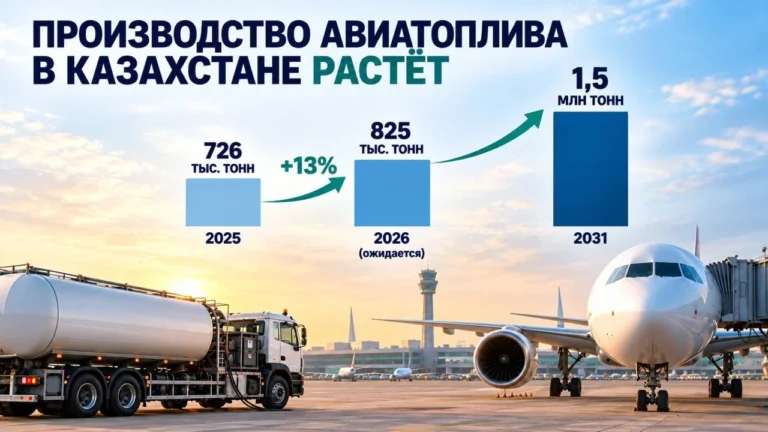 Казахстан вышел на полное самообеспечение авиатопливом - изображение 1