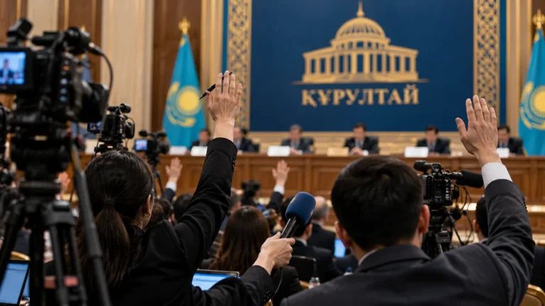 RSF и «Әділ сөз» потребовали отменить запрет на неудобные вопросы в Курултае - изображение 1