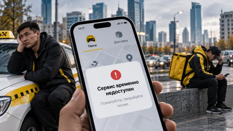 «Яндекс» встал: таксисты и курьеры в Казахстане остались без работы - изображение 1