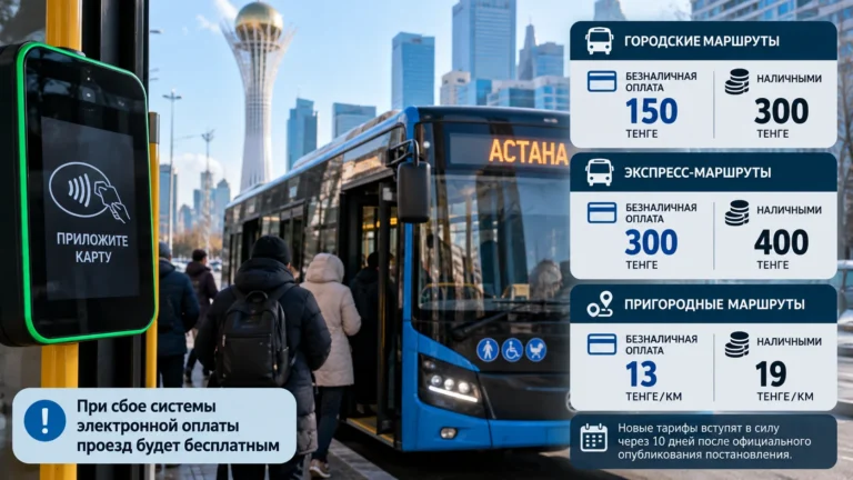 В Астане проезд подорожает до 150 тенге, наличными — до 300 - изображение 1