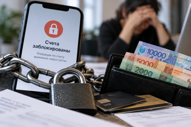 При аресте счетов казахстанцам предлагают оставлять минимум на жизнь - изображение 1
