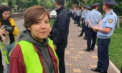 Изображение 2 для С утра сторонников Oyan, Qazaqstan забирают в полицию &laquo;на беседы&raquo;