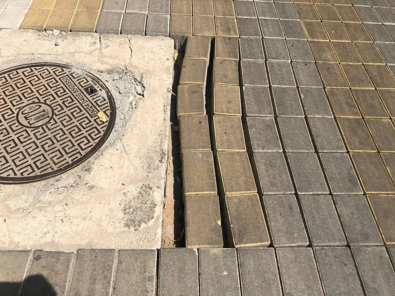 Изображение 12 для Новые тротуары в Нур-Султане не продержались и неделю