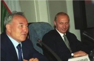 Изображение 1 для В.Путин надеется на тесное взаимодействие и обмен опытом с Казахстаном, в продвижении российской заявки на проведение «ЭКСПО-2020» в Екатеринбурге